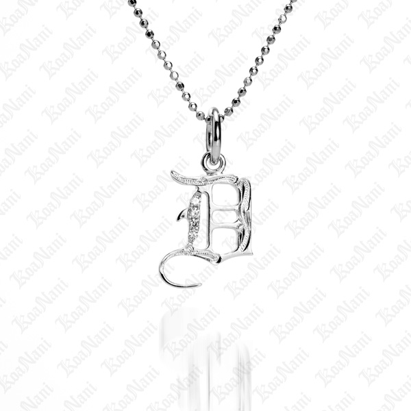 M Men Style Initial D Letter Necklace Personalized Letter Charm Pendant  Jewelry Gift Sterling Silver Stainless Steel Pendant Price in India - Buy M  Men Style Initial D Letter Necklace Personalized Letter